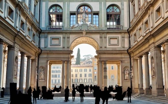 Visita la Galería Uffizi en Florencia y sus maravillosas obras.